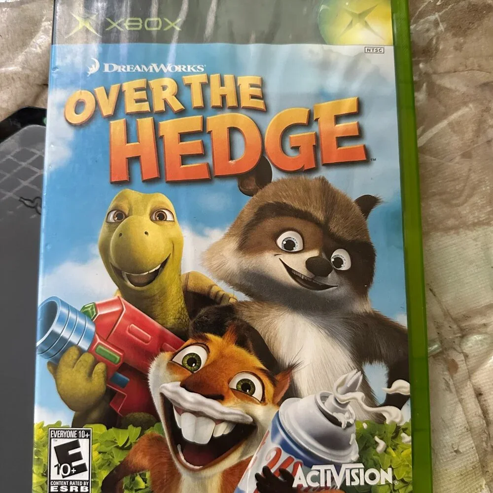 Over the Hedge (Microsoft Xbox, 2006) CIB Complete With Manual Tested Working